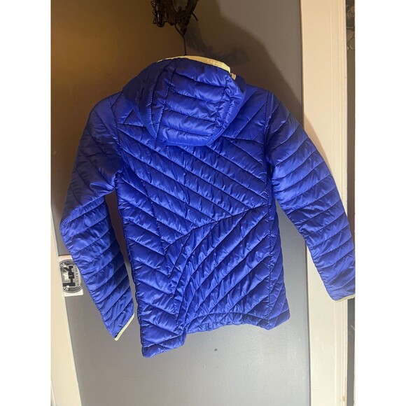 Columbia girls size large 14/16 indigo dark blue puffer ski snow jacket coat - Picture 3 of 3